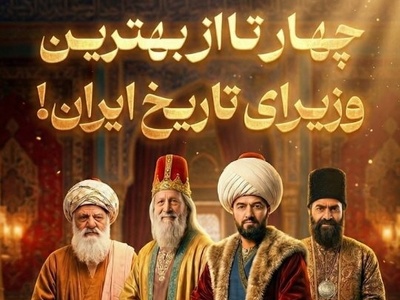 (ویدئو) وقتی شمشیر در برابر قلم سر فرود آورد؛ روایت 4 وزیر اثرگذار تاریخ ایران