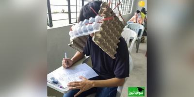 (ویدیو) موقعیت: وقتی واسه امتحان چیزی نخوندی و معلم مثل جغد بالا سرته/ تقلب یا وحی الهی؟😂