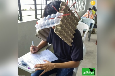 (ویدیو) موقعیت: وقتی واسه امتحان چیزی نخوندی و معلم مثل جغد بالا سرته/ تقلب یا وحی الهی؟😂