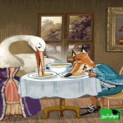 ویدئو/ با داستان کوتاه «روباه و لک لک پارتی ناهار کلمات پرکاربرد روزانه انگلیسی رو مثل آب خوردن یاد بگیر!