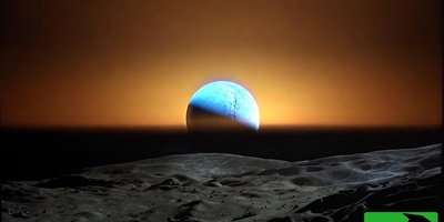 این همان ویدئویی است که فضانورد ناسا گفت «فقط یک شانس در عمر»؛ تماشای غروب زمین از پشت ماه