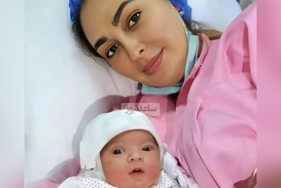 ائلوین و ماهلین اسم فرزندان الهام حمیدی/ خانم بازیگر: دوست ندارم بچه‌هام...+ویدیو