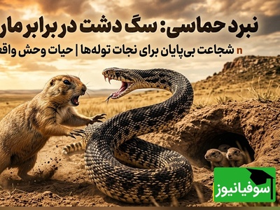 ویدیوئی که جهانی شد؛ وقتی یک جوندۀ کوچک، خطرناک‌ترین شکارچی دشت را به زانو درآورد!