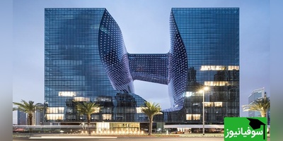 هتل ME Dubai اثری خیره‌کننده از معمار مشهور زاها حدید واقع در قلب دبی/ شاهکاری بینظیر با الهام از تغییرات اقلیمی و آب شدن یخ‌های قطبی🤩