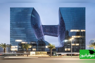 هتل ME Dubai اثری خیره‌کننده از معمار مشهور زاها حدید واقع در قلب دبی/ شاهکاری بینظیر با الهام از تغییرات اقلیمی و آب شدن یخ‌های قطبی🤩
