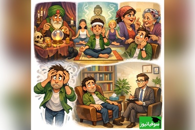 (ویدئو) طنز تلخ: چرا ما برای جسممون پیش متخصص می‌ریم، اما برای روانمون همه جا رو امتحان می‌کنیم جز متخصص؟!