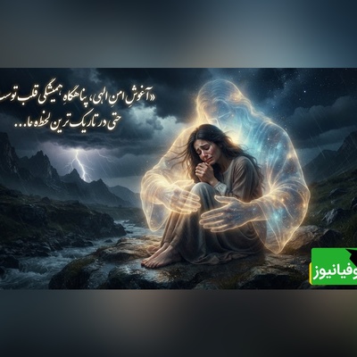 دنیا هرچقدر هم بی‌رحم باشد،هرچقدر زمین و زمان علیه‌ات گام بردارند،یک حقیقت تغییر نمی‌کند: "خدای تو بزرگ‌تر از تمامِ کوه‌های غمی است که بر دلت سنگینی می‌کنند / پیام انگیزشی 31 تیر 1405 + ویدئو