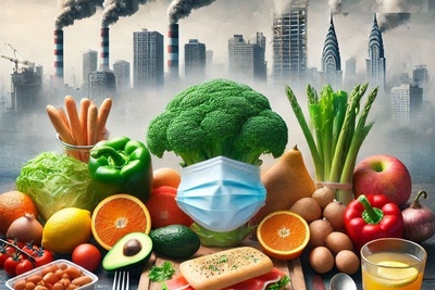 در روزهای آلودگی هوا این خوراکی‌ها را حتماً بخورید