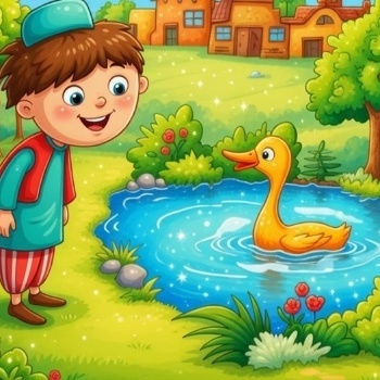 داستان های نوستالژی/ انیمیشن جذاب قصه های آموزنده «حسنی نگو بلا بگو»+فیلم