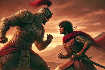 ویدیو | فریب پهلوانانه رستم؛ روایت تلخ مرگ سهراب در خونین‌ترین نبرد شاهنامه