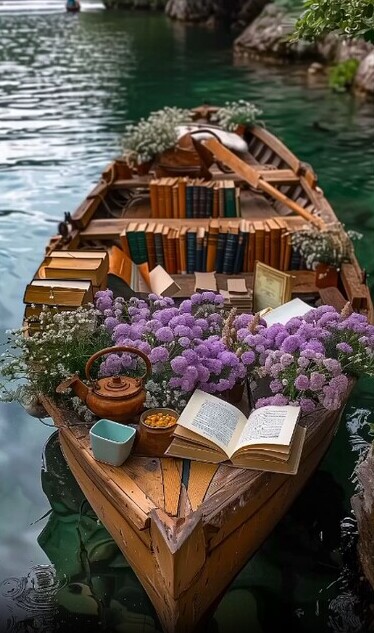 ویدیو/ یاد شعر زیبای سهراب سپهری افتادم/ قایقی خواهم ساخت، خواهم انداخت به آب/ البته  این بار کتابام رو هم با قایق خواهم برد به آب