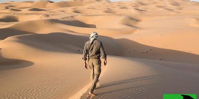 ببینید؛ لحظه معجزه‌آسای پیدا شدن مرد گمشده در بیابان بعد از 5 روز بدون آب و غذا / خدا بهش رحم کرد