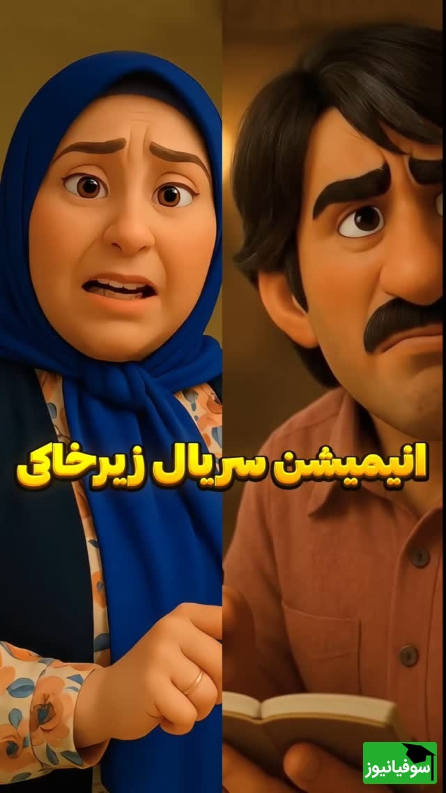 سکانس خنده‌ساز زیرخاکی انیمیشن شد! ماجرای عاشقانه پژمان جمشیدی و وصیت‌نامه جنجالی ژاله صامتی😂