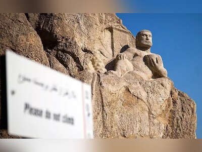 ویدیو/ سفر افسانه‌ای "هرکول" خدای اسطوره‌ای رومیان به بیستون کرمانشاه