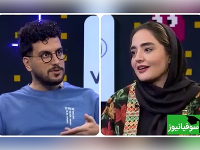 (ویدئو) روایت نرگس محمدی از سال‌های مدرسه؛ واکنش شیطنت‌آمیز امیرحسین قیاسی دیدنیه! 😂