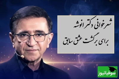 وقتی عشق سابقت دوباره برگشت… این شعر همه چیز را می‌گوید! / اعتراض عاشقانه دکتر انوشه با شعری از حمیدرضا گلشن / دورهایت را زدی و بعد از آن برگشته ای؟...خارج از وقتش که باشد عشق هم بی ارزش است