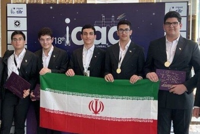 تیم ملی المپیاد نجوم ایران با کسب طلای جهانی، صدرنشین رقابت‌های 64 کشور شد