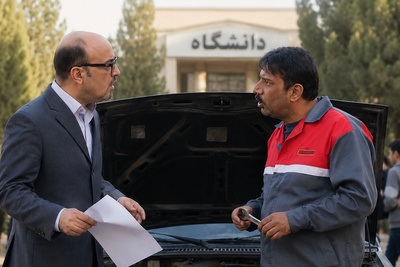 خنده دارترین سکانس قرن؛ وقتی نصرالله رادش اشتباهی سر از دانشگاه درمیاره😂+فیلم