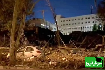 (ویدئو) بغض سنگین رئیس دانشگاه صنعتی شریف در میان آوار خرابه‌ها+ درخواست ویژه دکتر مسعود تجریشی از نیروهای مسلح