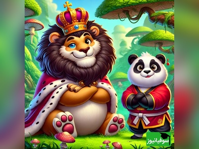 تصاویروقتی هوش مصنوعی وارد دنیای حیوانات می‌شود/ از شیرهای تاجدار تا پانداهای کونگ‌فوکار!