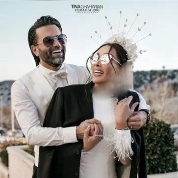 نگاهی به سالگرد ازدواج صمیمی علیرضا نیکبخت و همسرش مونا خانوم در قصر شاهانه‌شان+ خلاقیت تحسین برانگیز اوستا قناد تهرانی در پخت کیک