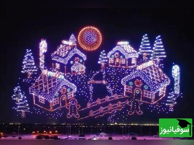 ویدئو| رقص نور 5000 پهپاد در آسمان؛ شکستن رکورد گینس با نمایش خیره‌کننده‌ای از فناوری و هنر