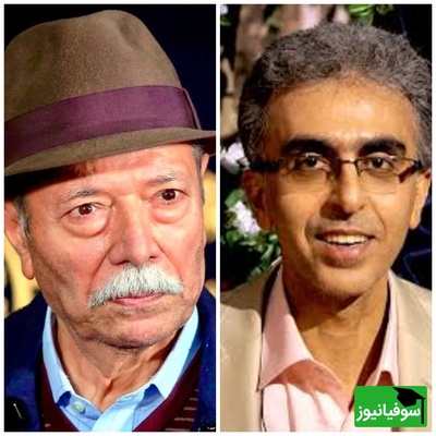 (ویدئو) یادی از استاد رضا رفیع و شعرخوانی طنزآمیزش برای استاد علی نصیریان؛ وقتی «مونای سینما» می‌خندد!