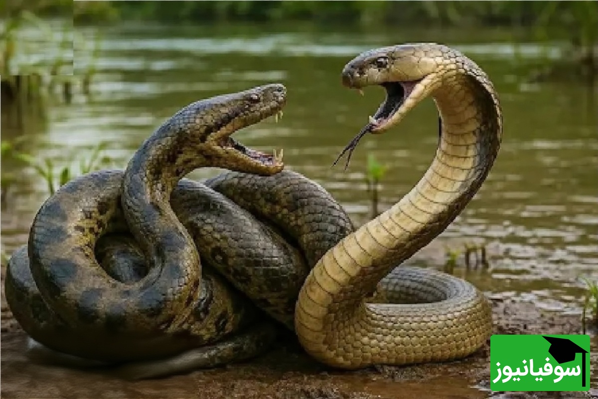 (ویدیو) لحظه‌های نفس‌گیر در جنگل/ شکار  وحشتناک حواصیل توسط آناکوندای عظیم