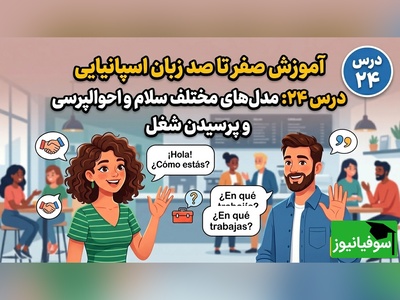 آموزش رایگان صفر تا صد زبان اسپانیایی؛ درس بیست‌و چهارم: مدل‌های مختلف سلام و احوالپرسی و پرسیدن شغل
