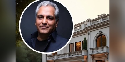 نگاهی خیره کننده به معماری شاهانه خانه مهران مدیری؛ وقتی اصالت با پول حرف می‌زند / اتاق لباسی که هر کسی رؤیا دارد😍