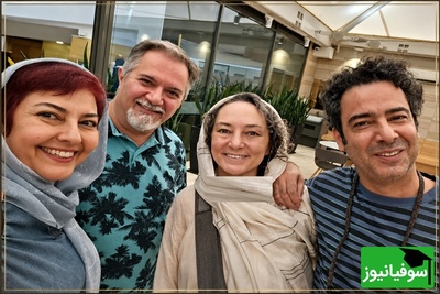 قافلگیر شدن همه از خوانندگی نیما فلاح در حضور همسرش سحر ولدبیگی و آناهیتا همتی/ صدایی که همه را در بهت فرو برد + عکس