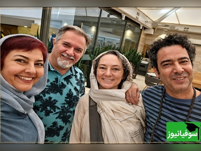 قافلگیر شدن همه از خوانندگی نیما فلاح در حضور همسرش سحر ولدبیگی و آناهیتا همتی/ صدایی که همه را در بهت فرو برد + عکس