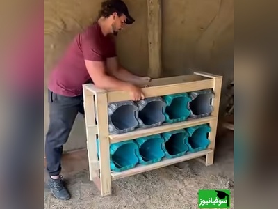 ساخت آشیانه‌ی هوشمند برای مرغ‌ها با وسایل دورریختنی! ایده‌ای ناب که حتماً باید ببینی + ویدئو 🎥