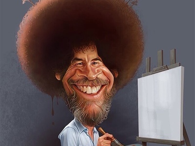 ویدئو/ ورژن ایرانی نقاش معروف «باب راس» در برنامه‌ی "ذلت نقاشی" این قسمت: شیر مدارس ده بالا/ من عاشششق گاوم🐮