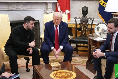 راز پشت پرده کت و شلواری شدن زلنسکی در دیدار با ترامپ لو رفت! 🤣
