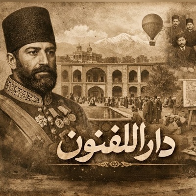 آغاز آموزش نوین در ایران؛ روایت تصویری کمتر دیده‌شده از دارالفنون در دوره قاجار