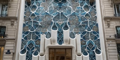 درخشش معماری اصیل ایرانی در اعیانی‌ترین مغازه‌های دنیا، خارجی ها مات و مبهوت این اثر هنری باشکوه شدن😍