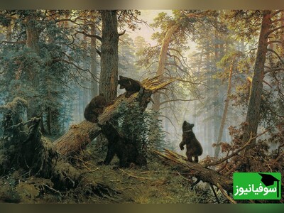 (ویدئو) خلق طبیعی‌ترین نقاشی جهان توسط «ایوان شیشکین» نقاش جنگل‌ها