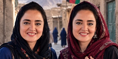 ببینید| دختر افغانستانی که کاربران را حیرت‌زده کرد؛ شباهتش به نرگس محمدی جنجالی شد