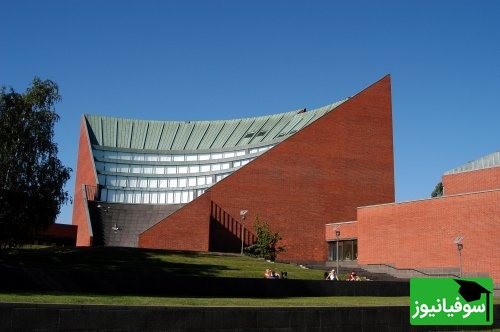 (عکس) نگاهی به اثر آلوار آلتو در دانشگاه فنی اوتانمی/ تلفیقی از معماری مدرن و کلاسیک با فضایی بی‌همتا و صراحی خارق‌العاده🤩