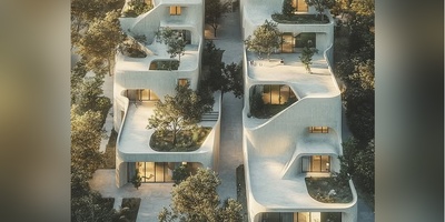 خانه‌هایی که اروپا هم مثلش را ندیده؛ معماری که مرز رویا و واقعیت را نابود کرد + عکس