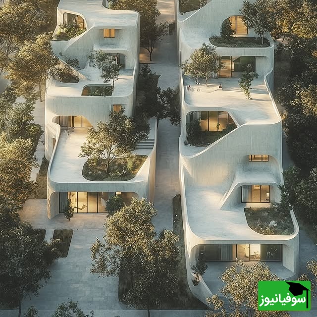 خانه‌هایی که اروپا هم مثلش را ندیده؛ معماری که مرز رویا و واقعیت را نابود کرد + عکس