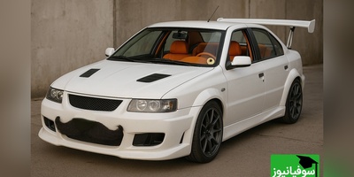 ابتکار خلاقانه ماشین‌باز ایرانی برای تبدیل سمند به نسخه GTA واقعی / هر چی تو ذهنش بود رو پیاده کرده  🤣