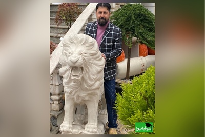 نگاهی به چیدمان منزل باشکوه هومن حاجی عبداللهی بازیگر سریال « پایتخت» و همسر هنرمندش/ از مبلمان سلطنتی و مدرن و کتابخانه تا تابلوهای هنری و لوستر لوکس