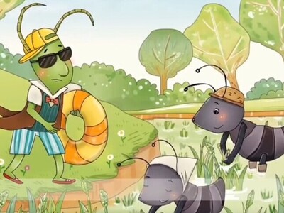 ویدیو/ داستان کوتاه انگلیسی «ملخ بازیگوش»/ یادگیری آسان اصطلاحات روزمره