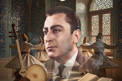 شما به ضیافت شب شعر دعوتید؛ لطافت عاشقانه شعر زیبای«نامه های گمشده» با صدای غزل ساز «غلامحسین بنان» استاد آواز ایران/چون چشمه اشک از دیده ریزم...از پیش چشمت می گریزم💔