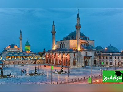 (ویدیو) سفری به خانه‌‌ی ابدی حضرت مولانا در مسیر معنویت و شعر/ از گچ‌بری های باشکوه هنری و تاریخی تا ضریح فوق‌العاده خاص🤩