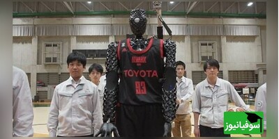 (ویدئو) رکوردزنی با پرتاب 14 متری ربات بسکتبالیست