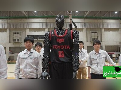 (ویدئو) رکوردزنی با پرتاب 14 متری ربات بسکتبالیست