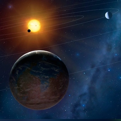 ویدیو/ وقتی سیاره ما در برابر غول‌های کیهانی مثل یک دانه شن دیده می‌شود!